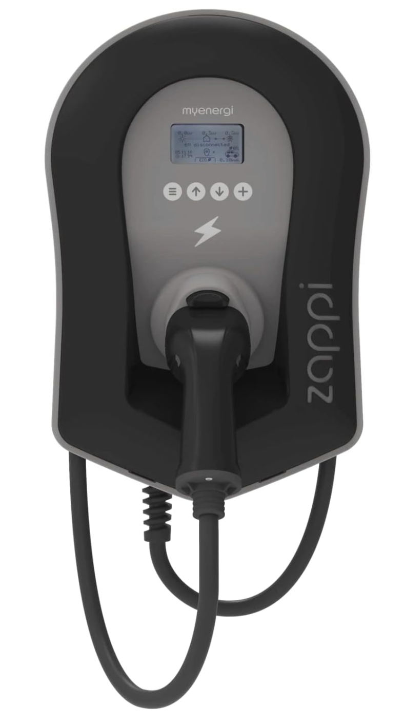 Myenergi Zappi V2.1 7.4 kW - type 2 + câble 6,5 M - borne de recharge -  Wallbox Discounter